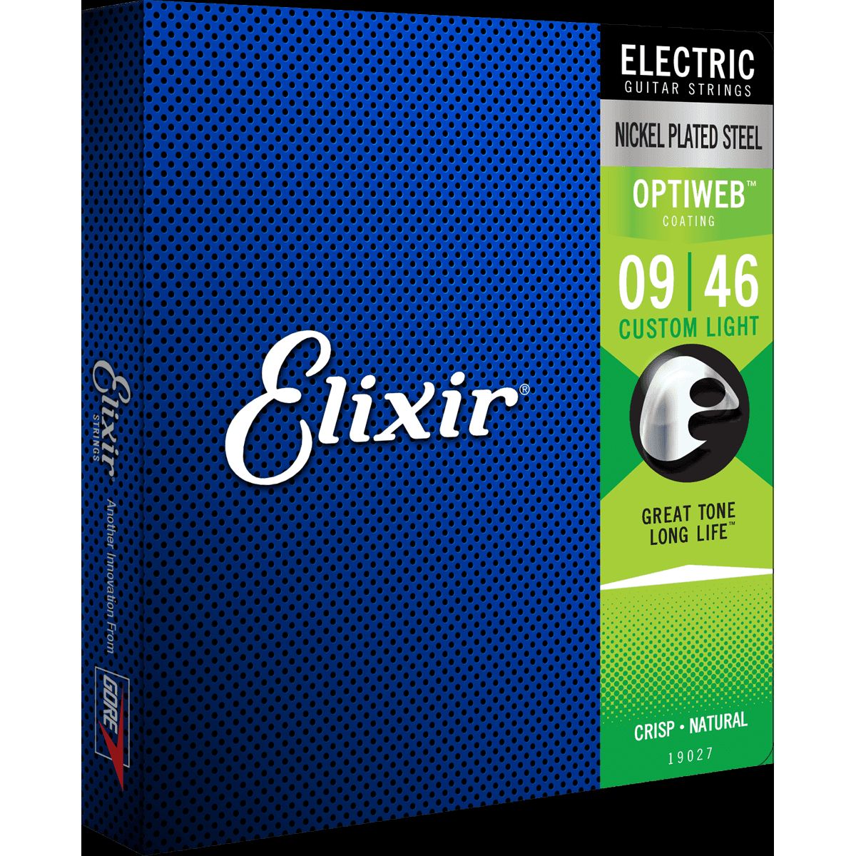 Elixir Optiweb Guitarstrenge (Custom Light, 09-46)