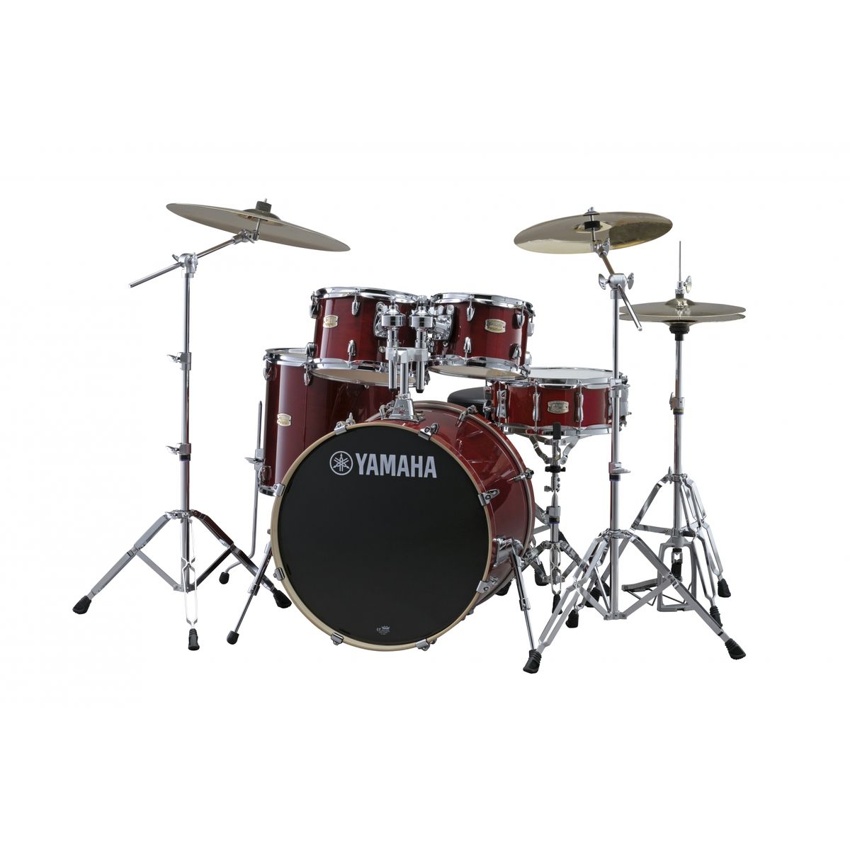 Yamaha Stage Custom Birch Standard Trommesæt (Cranberry Red)