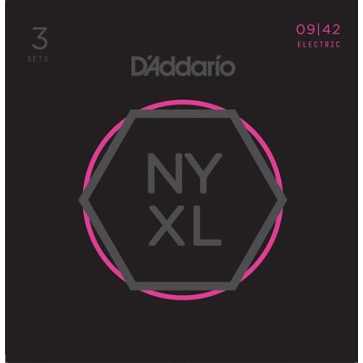 Daddario NYXL Guitarstrenge 3-Pak (09-42)