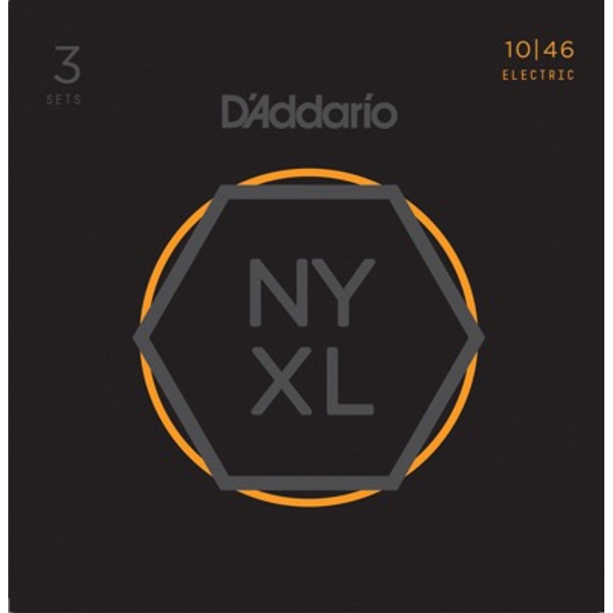 Daddario NYXL Guitarstrenge 3-Pak (10-46)