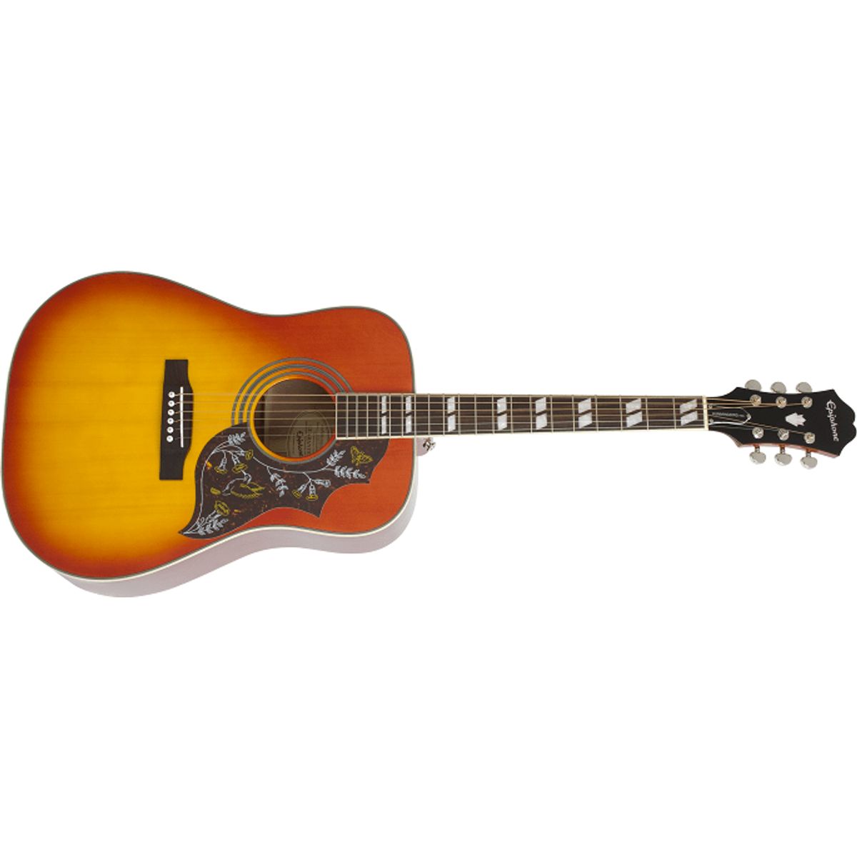 Epiphone Hummingbird Studio Western Guitar (Faded Cherry)