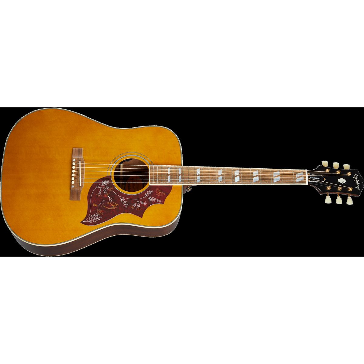 Epiphone Hummingbird Western Guitar (Aged Natural Antique Gloss)