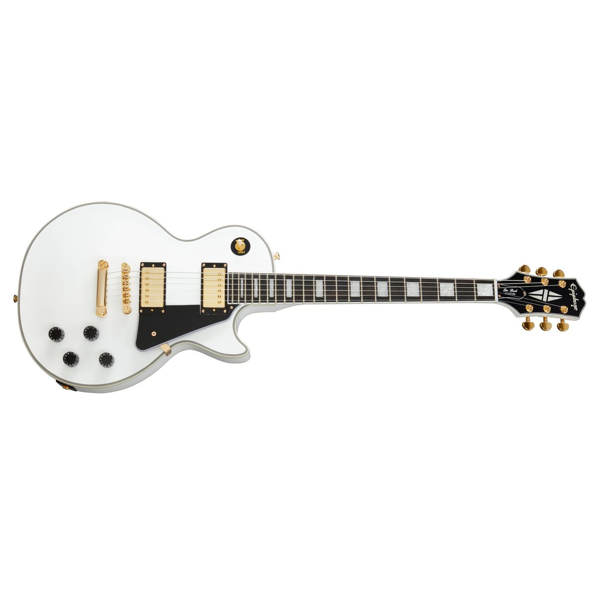 Epiphone Les Paul Custom El-guitar (Alpine White)