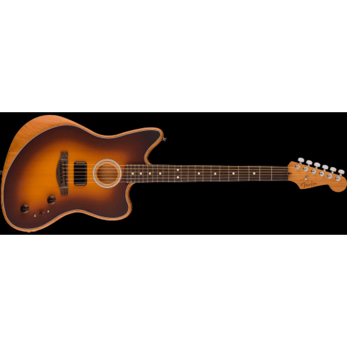 Fender Acoustasonic Player Jazzmaster El-guitar (2-Color Sunburst)