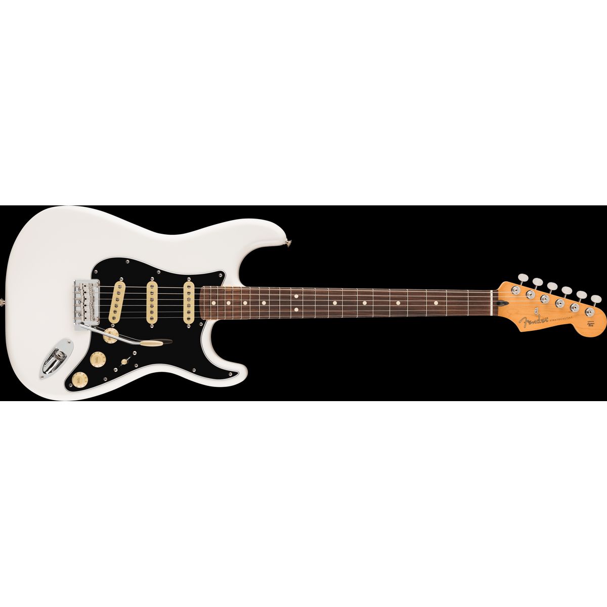 Fender Player II Stratocaser El-guitar (Polar White)