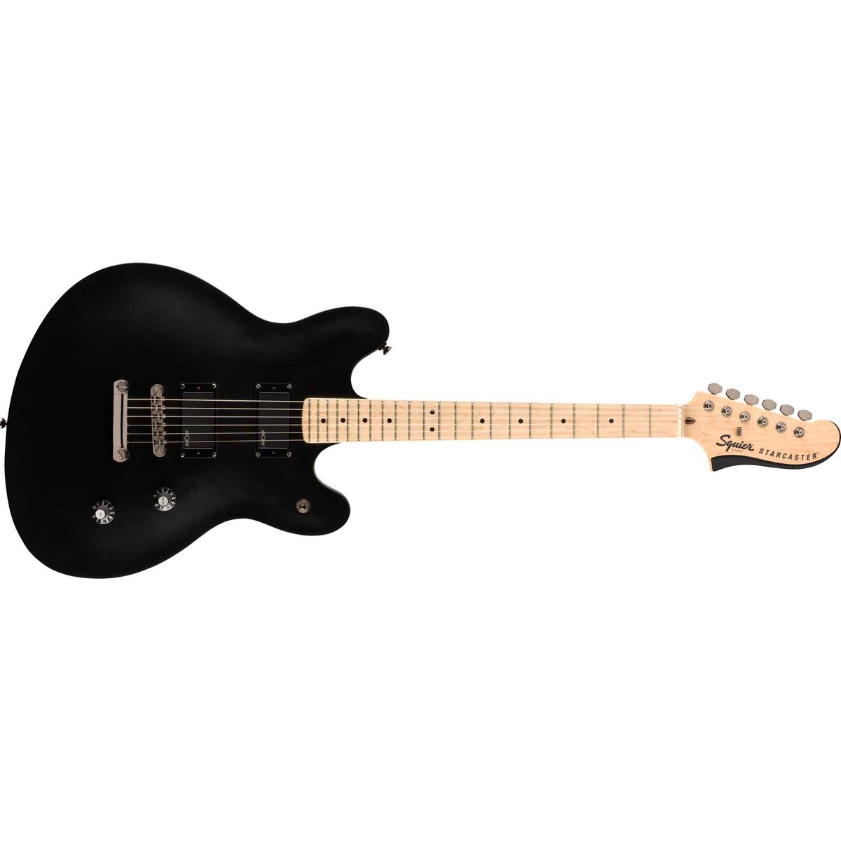 Fender Squier Contemporary Active Starcaster El-guitar (Flat Black)