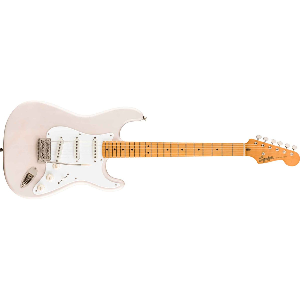 Fender Squier Classic Vibe '50s Stratocaster El-guitar (White Blonde)