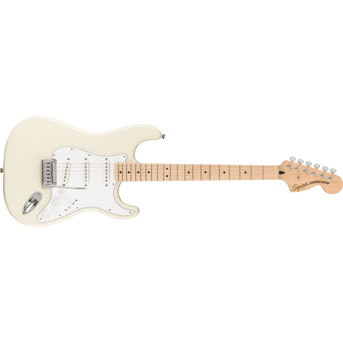 Fender Squier Affinity Stratocaster El-guitar (Olympic White)