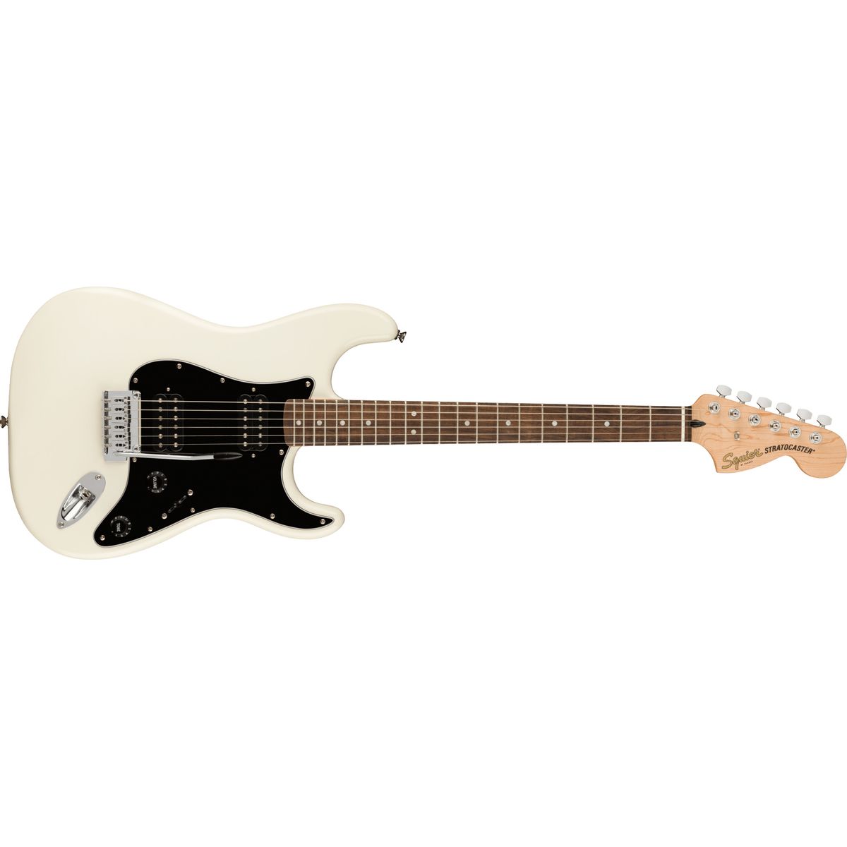 Fender Squier Affinity Stratocaster HH El-guitar (Olympic White)