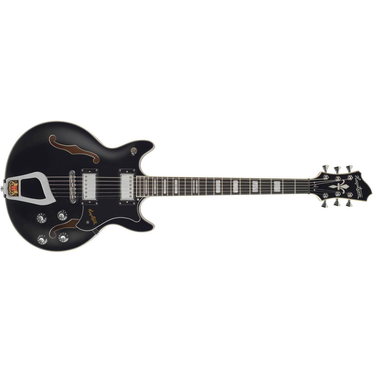 Hagstrom Alvar El-guitar (Sort)