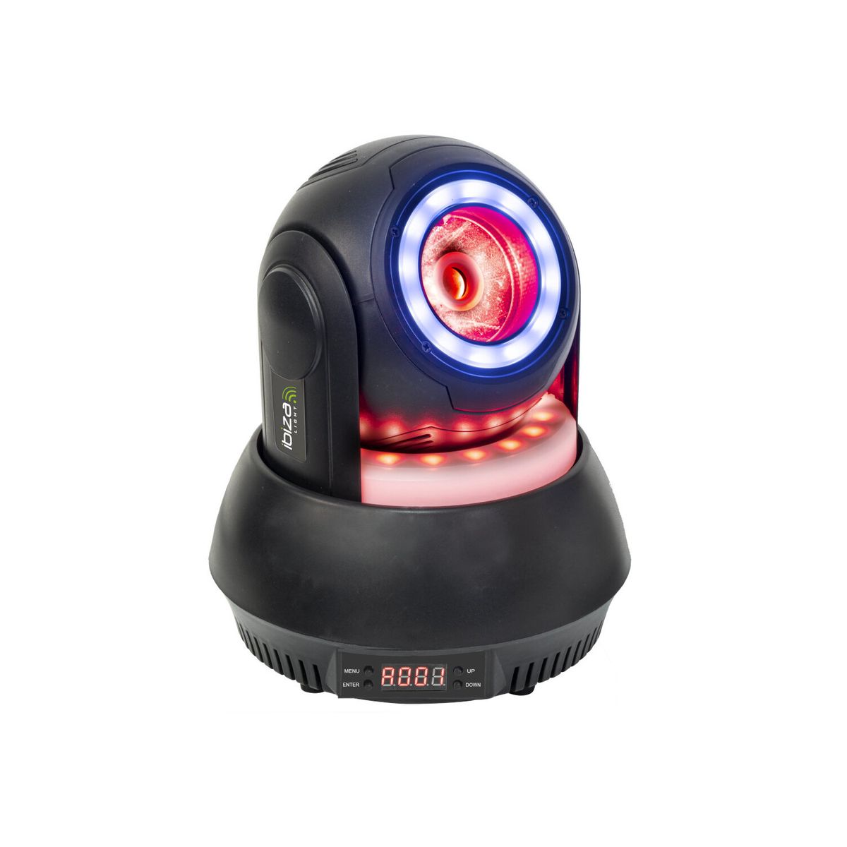 Ibiza Star Beam Moving Head RGBW 4i1 (40W, Sort)