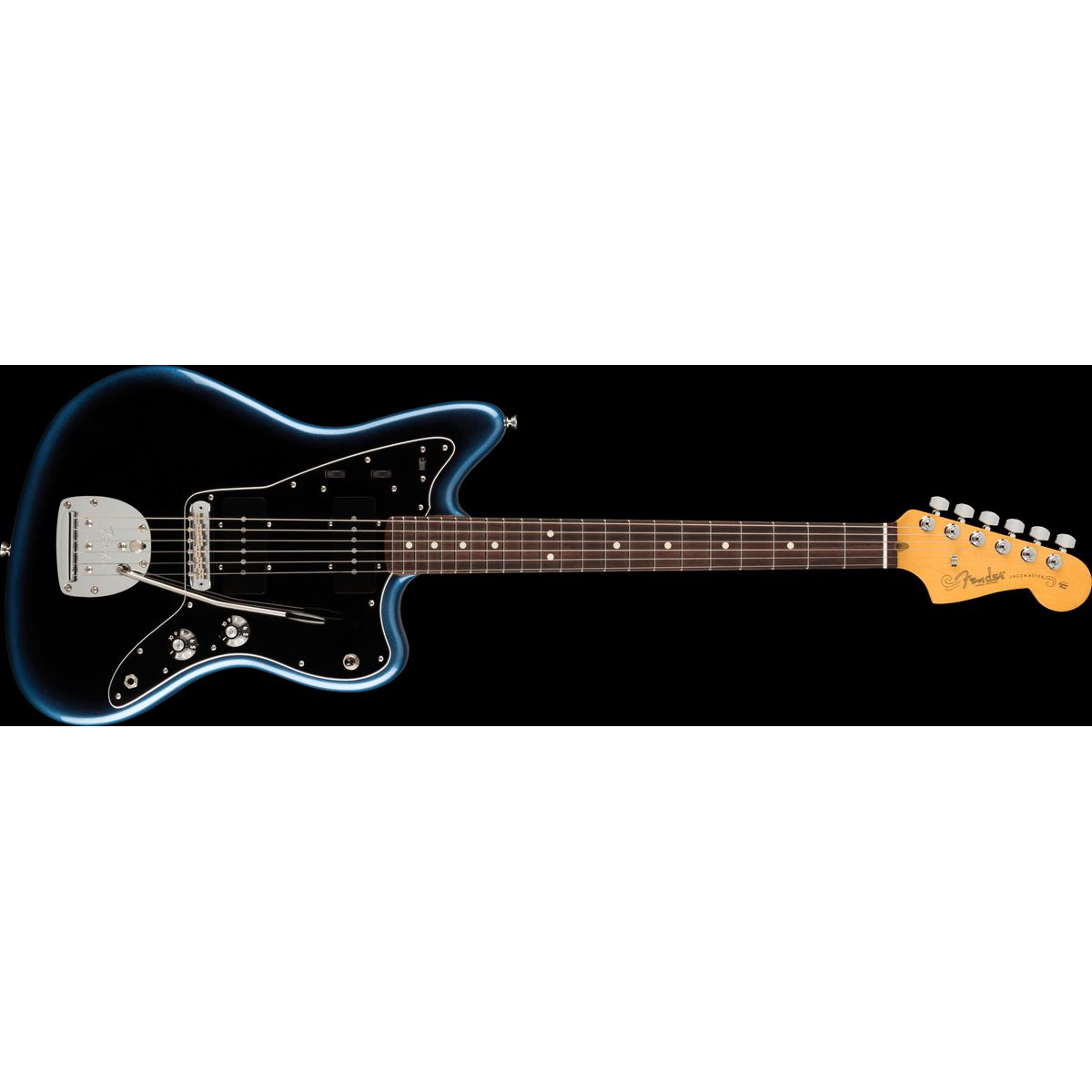 Fender American Professional II Jazzmaster El-guitar (Dark Night)