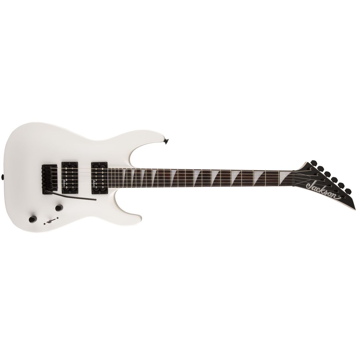 Jackson JS22 DKA Dinky El-guitar (Snow White)