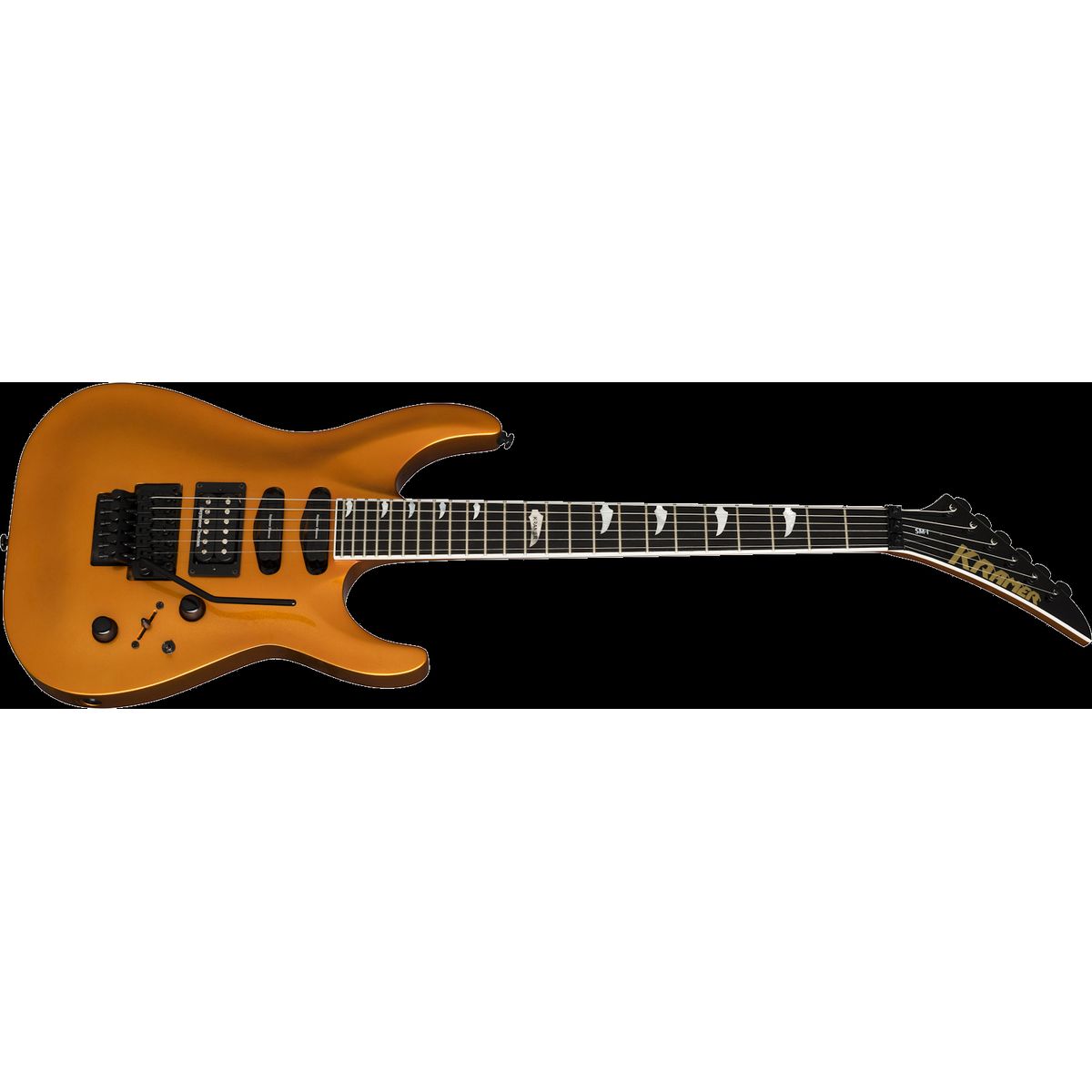 Kramer SM-1 El-guitar (Orange Crush)