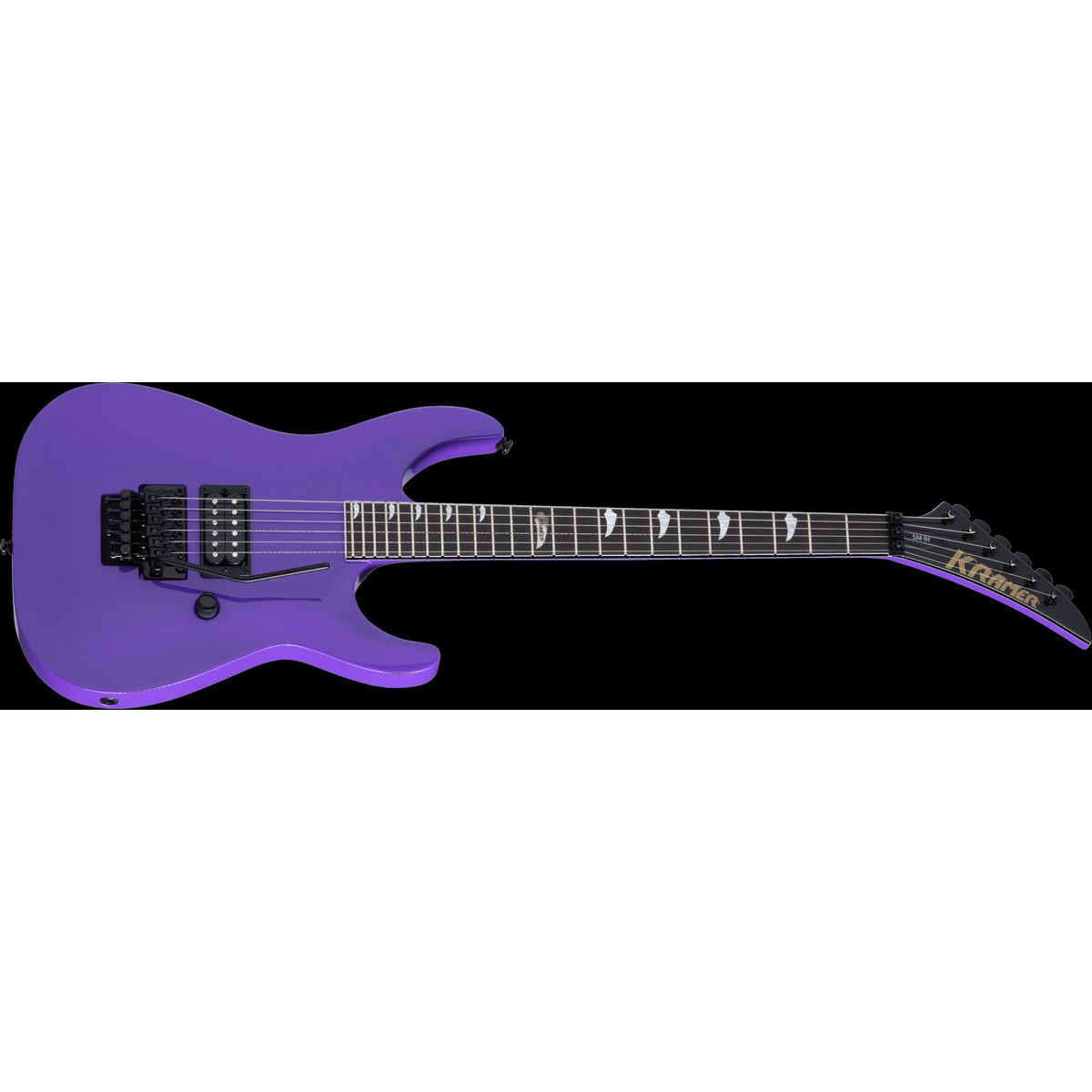 Kramer SM-1H El-guitar (Shockwave Purple)