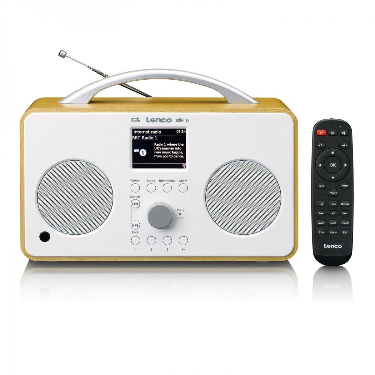 Lenco PIR-645 Internet Radio (Hvid)