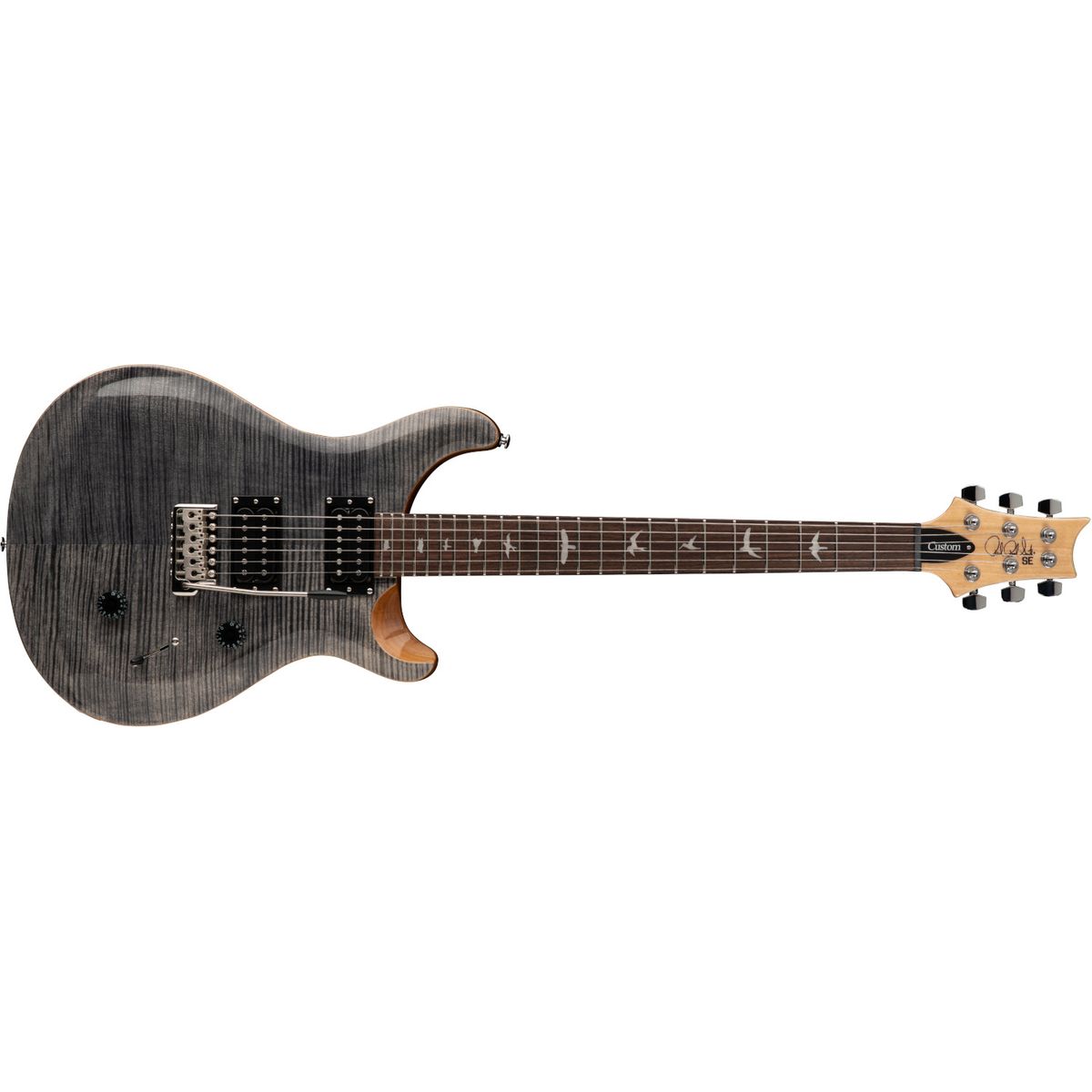 PRS SE Custom 24 El-guitar (Charcoal)