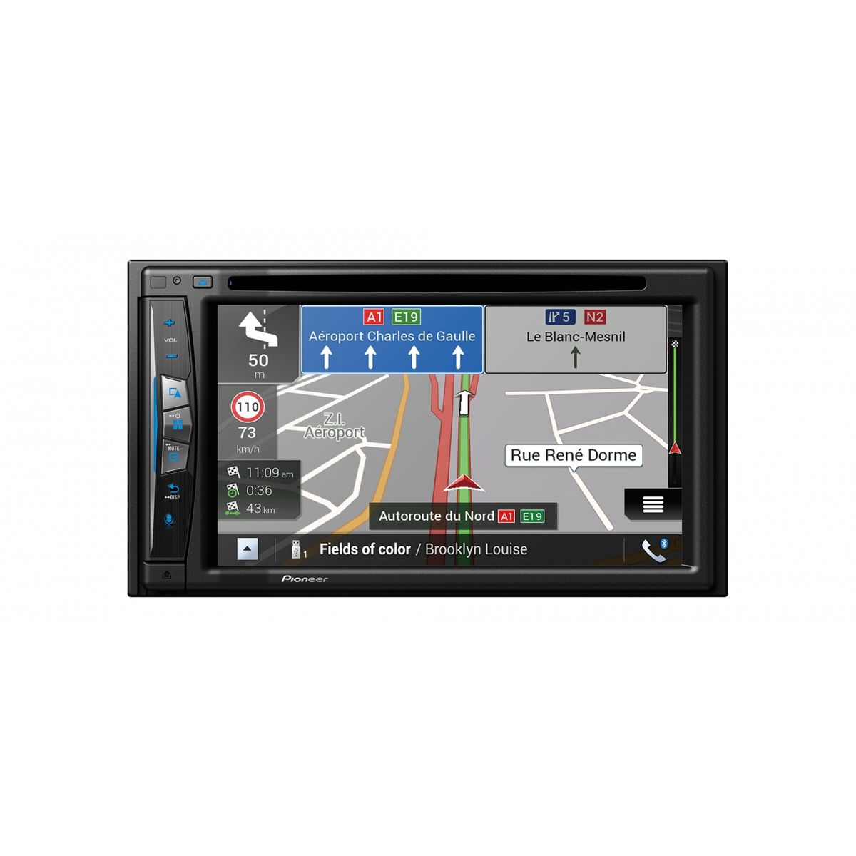 Pioneer AVIC-Z630BT GPS Navigation, Bluetooth og Trådløs Apple Carplay