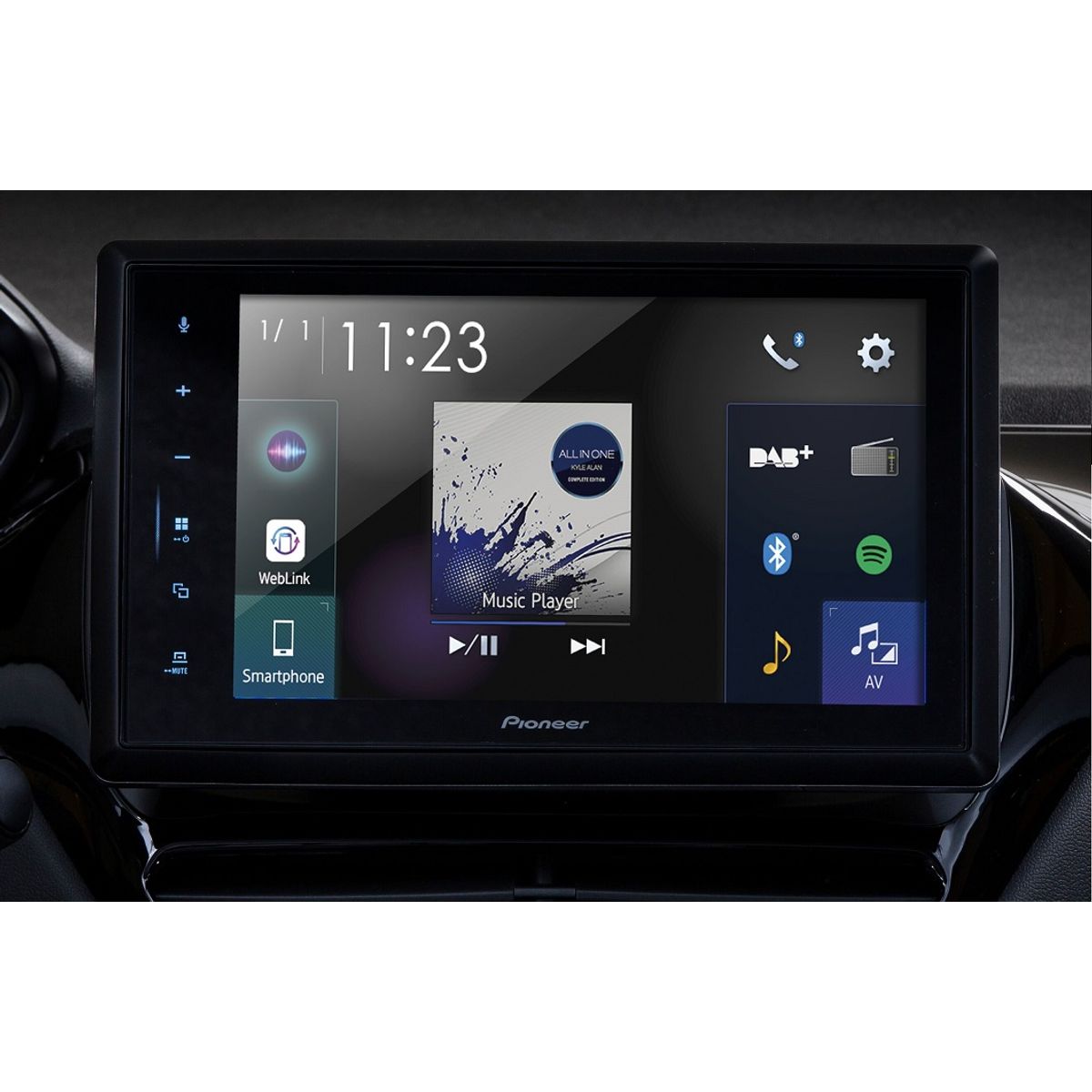 Pioneer SPH-EVO82DAB-208 Apple CarPlay, DAB Radio og Bluetooth