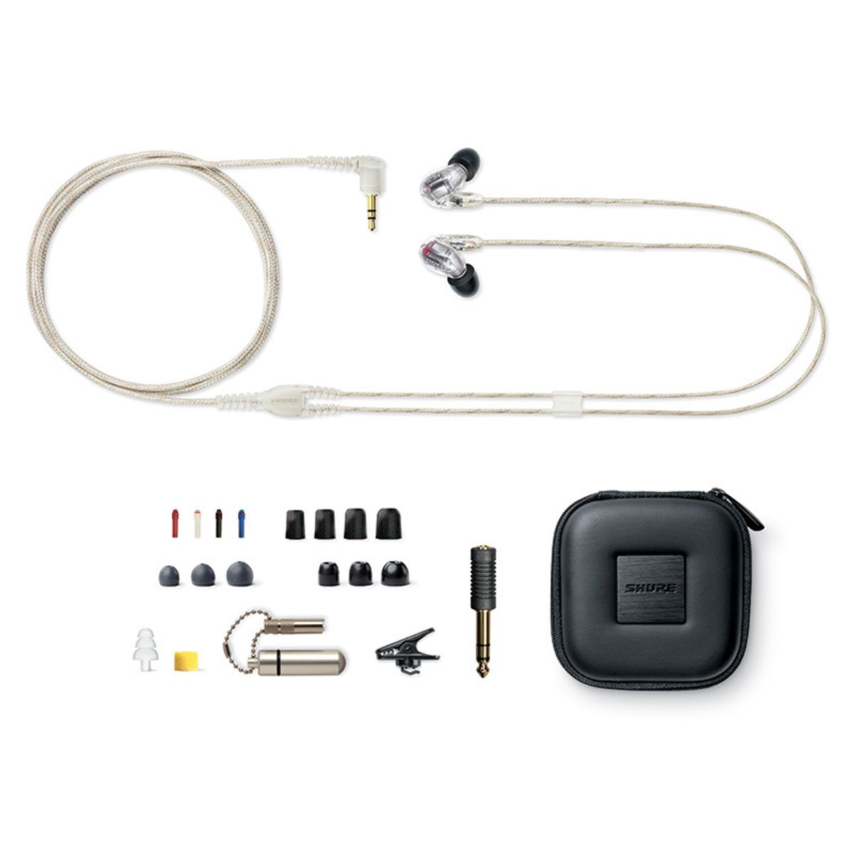 Shure SE846 Gen2 In-Ear Høretelefoner (Clear)