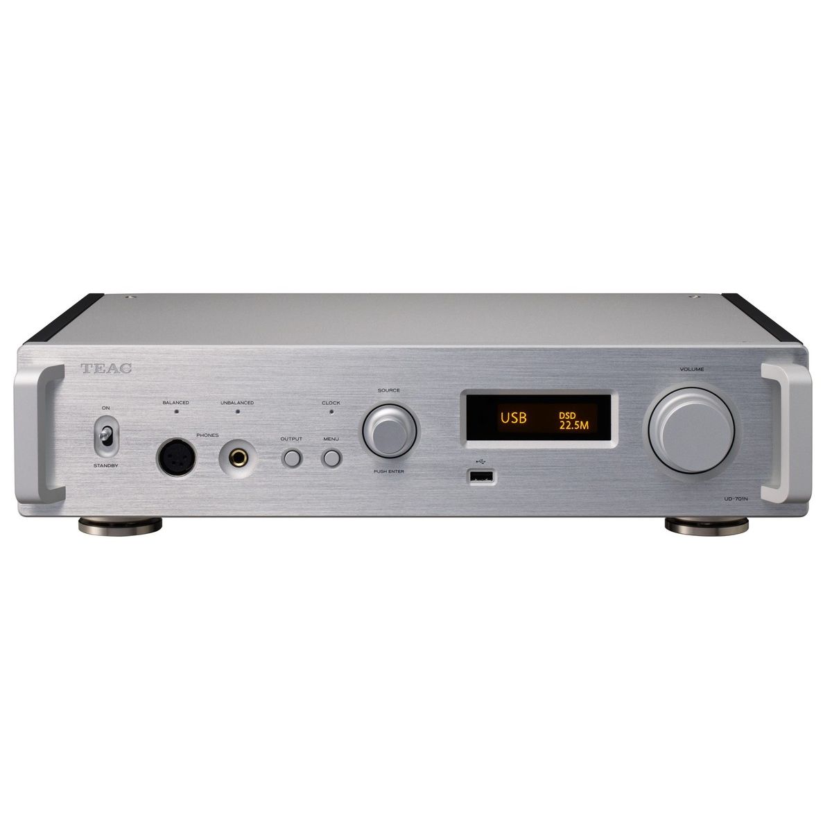 TEAC UD-701N Netværk DAC Pre-Amp (Sølv)