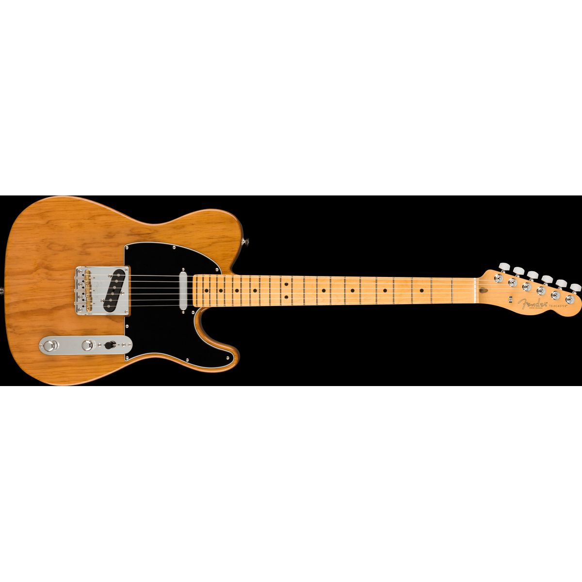 Fender American Professional II Telecaster El-guitar (Roasted Pine)