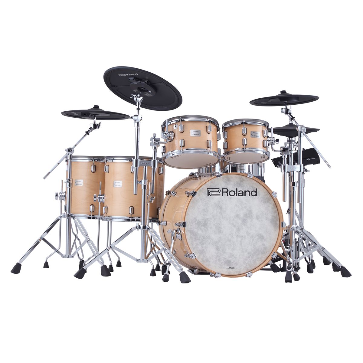 Roland VAD716 Akustiske Design V-Drums (Gloss Natural)