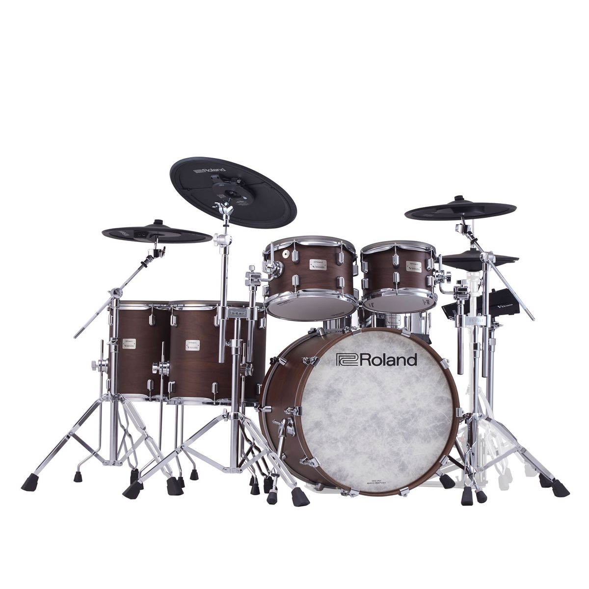 Roland VAD716 Akustiske Design V-Drums (Satin Walnut)