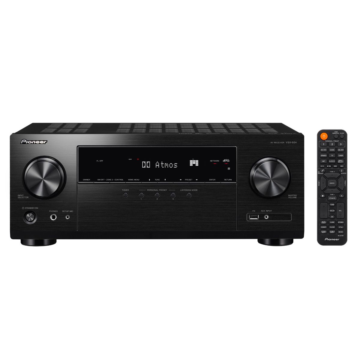 Pioneer VSX-934 7.2-kanal Receiver (Sort, 7x165W)