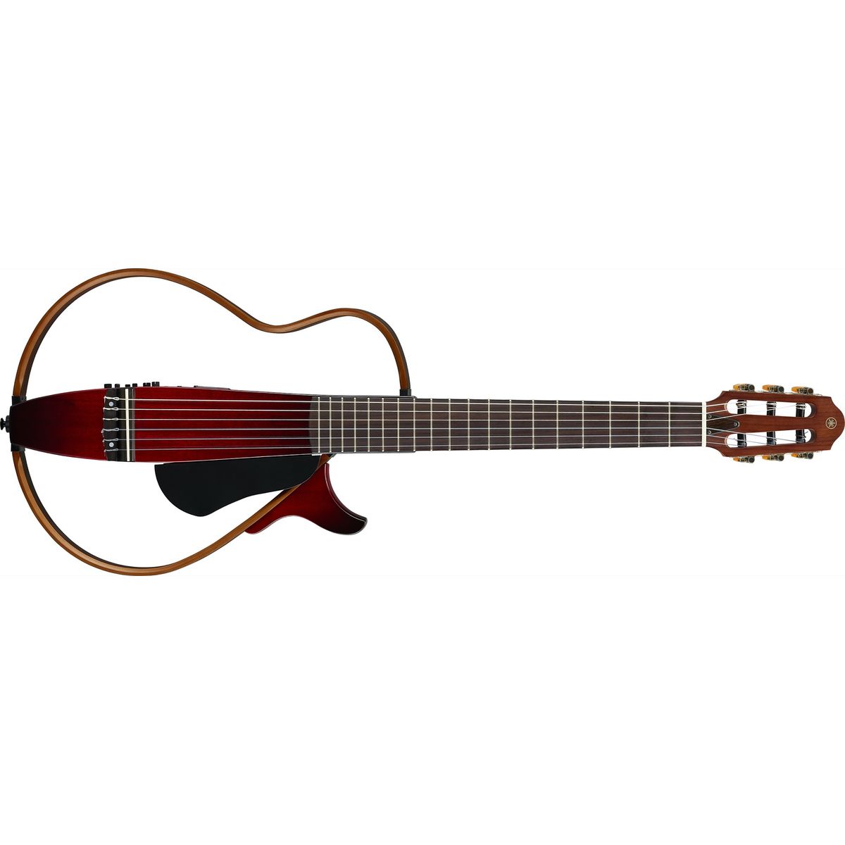 Yamaha SLG200N Silent Guitar Nylon (Crimson Red Burst)