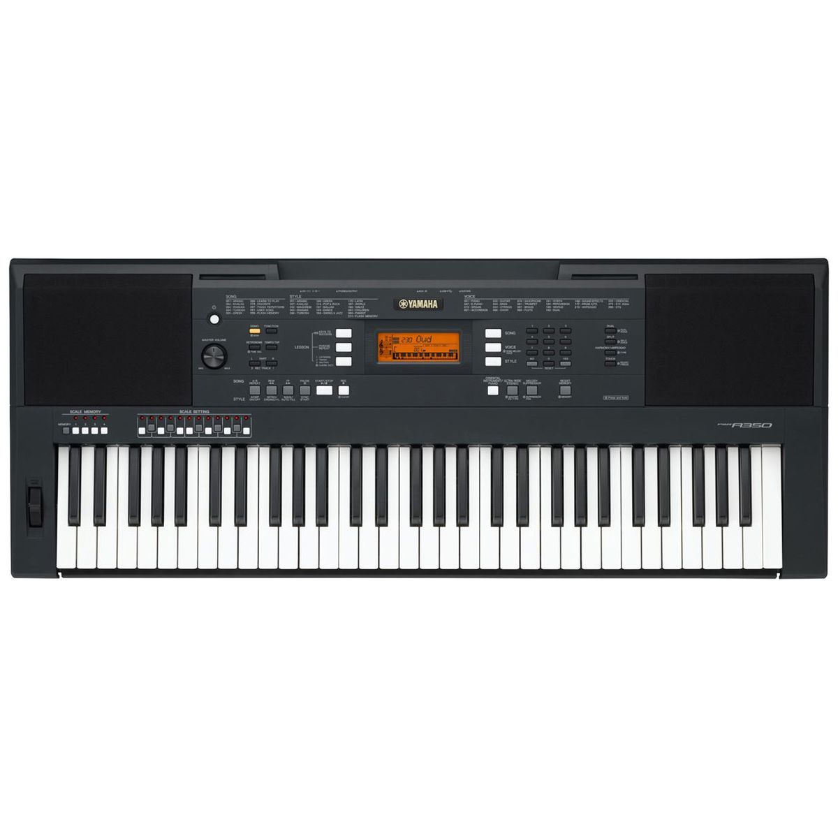 Yamaha PSR-A350 Keyboard m. Orientalske Lyde (Sort)