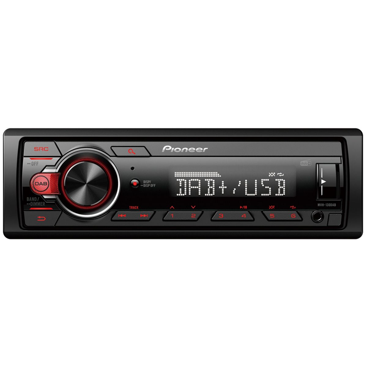 Pioneer MVH-130DAB Bilstereo FM/DAB+ Radio