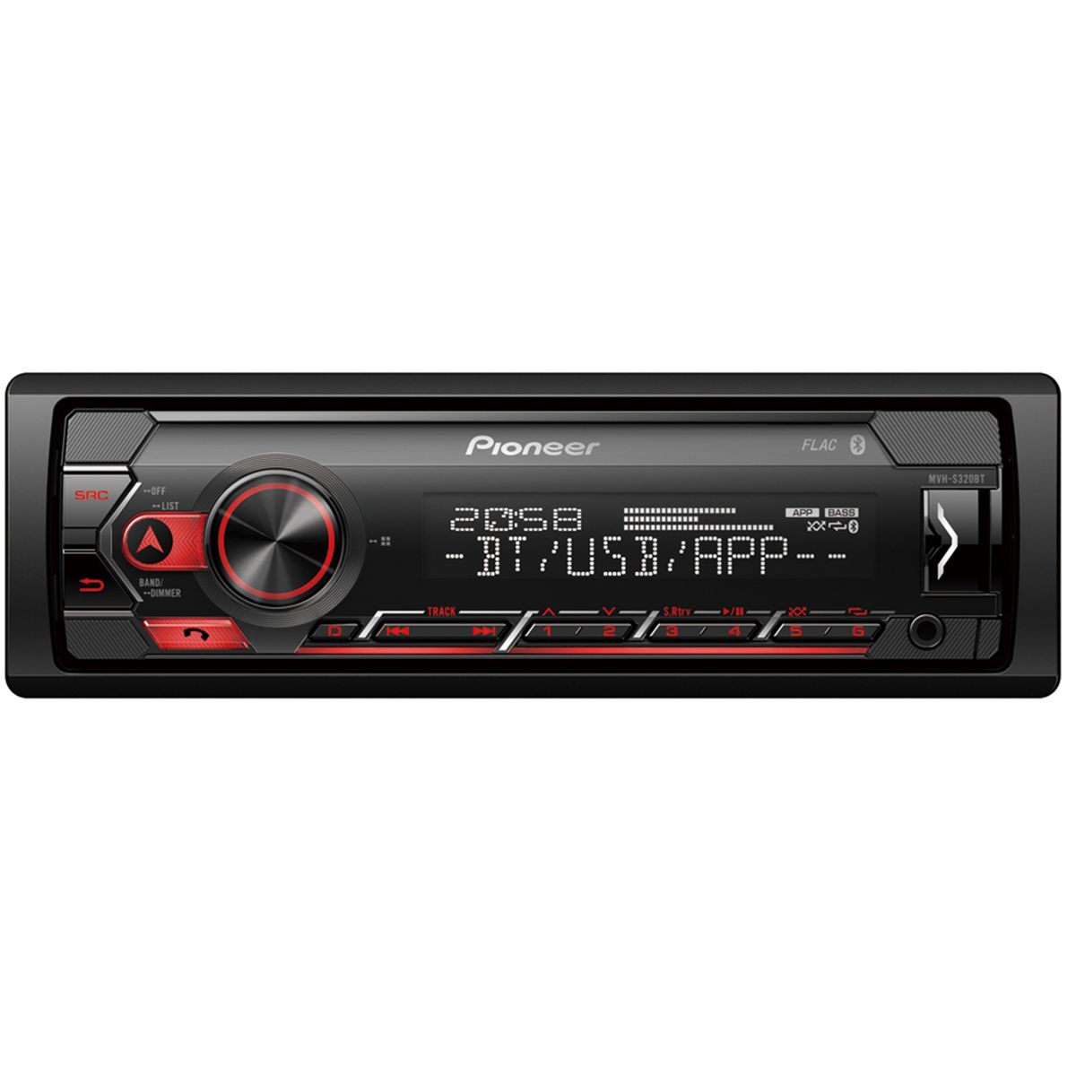 Pioneer MVH-S320BT Bilradio m. Bluetooth/Trådløs Telefoni