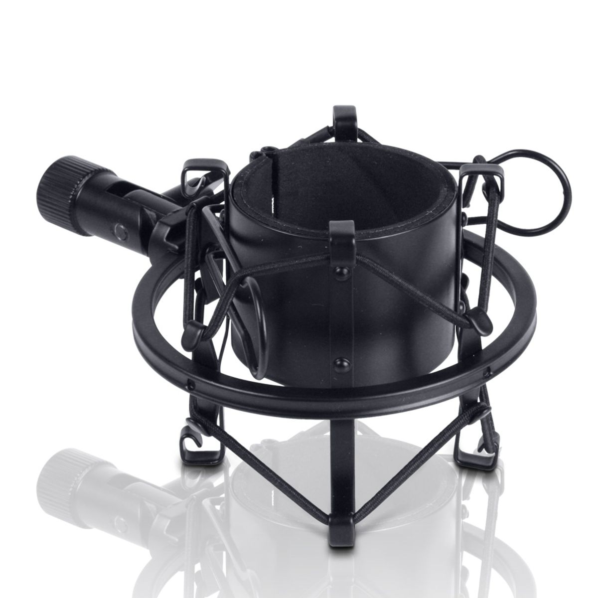 LD Systems DSM 45 Mikrofon Shock Mount (Sort, 45-49mm)