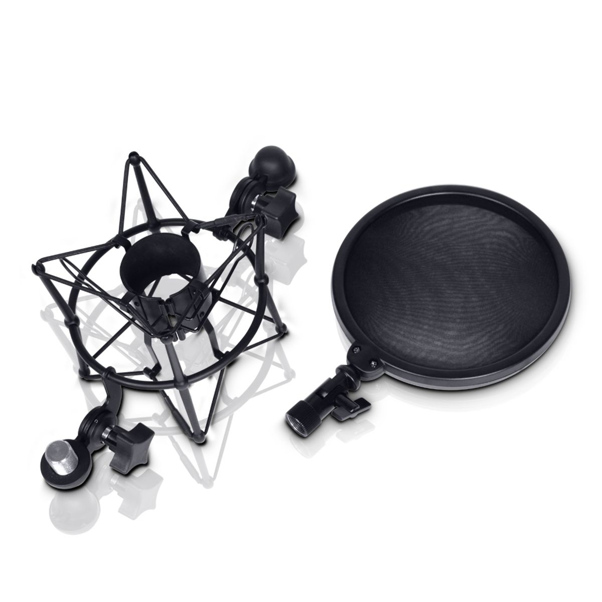 LD Systems DSM 400 Mikrofon Shock Mount med Pop Filter