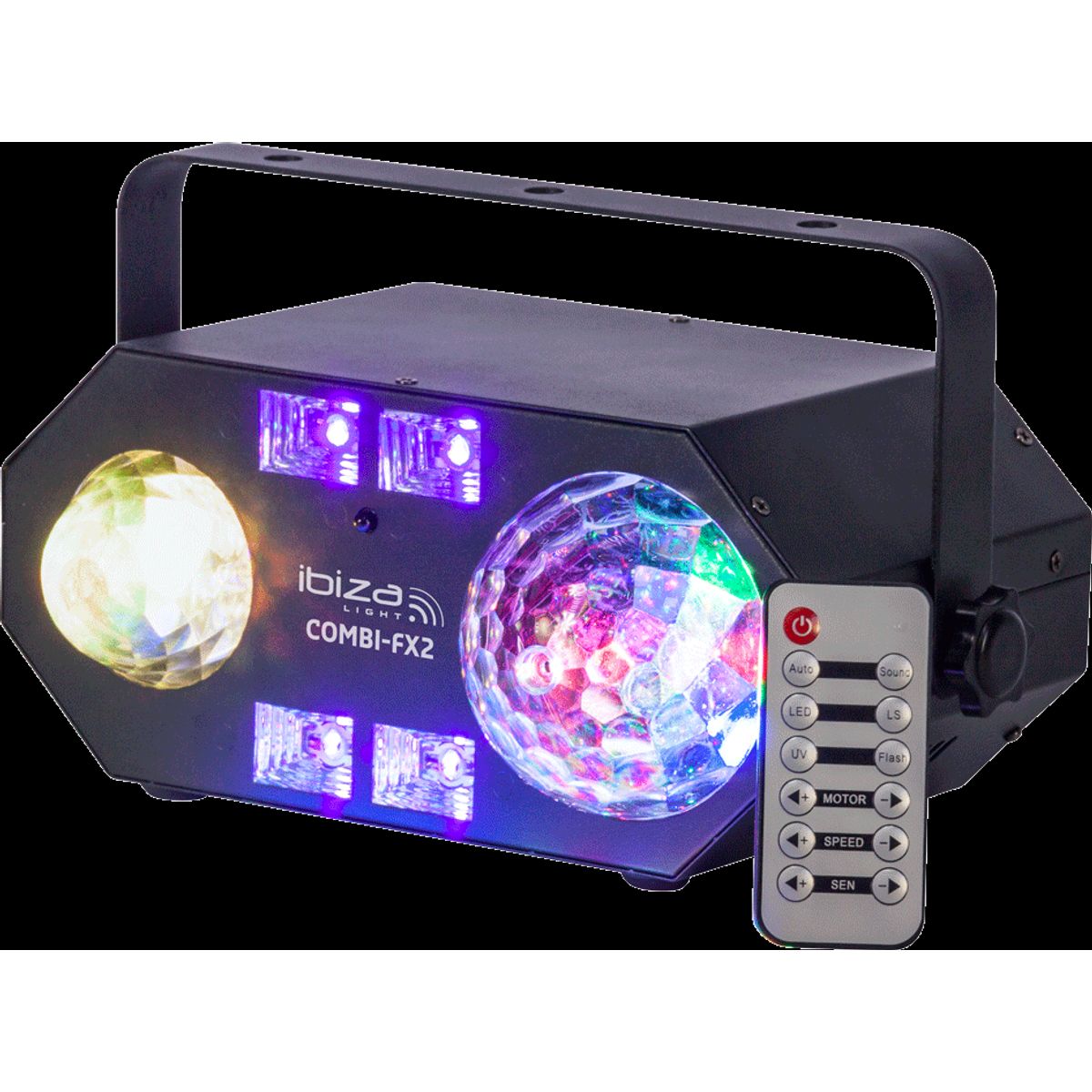 Ibiza Combi FX2 LED Lyseffekt