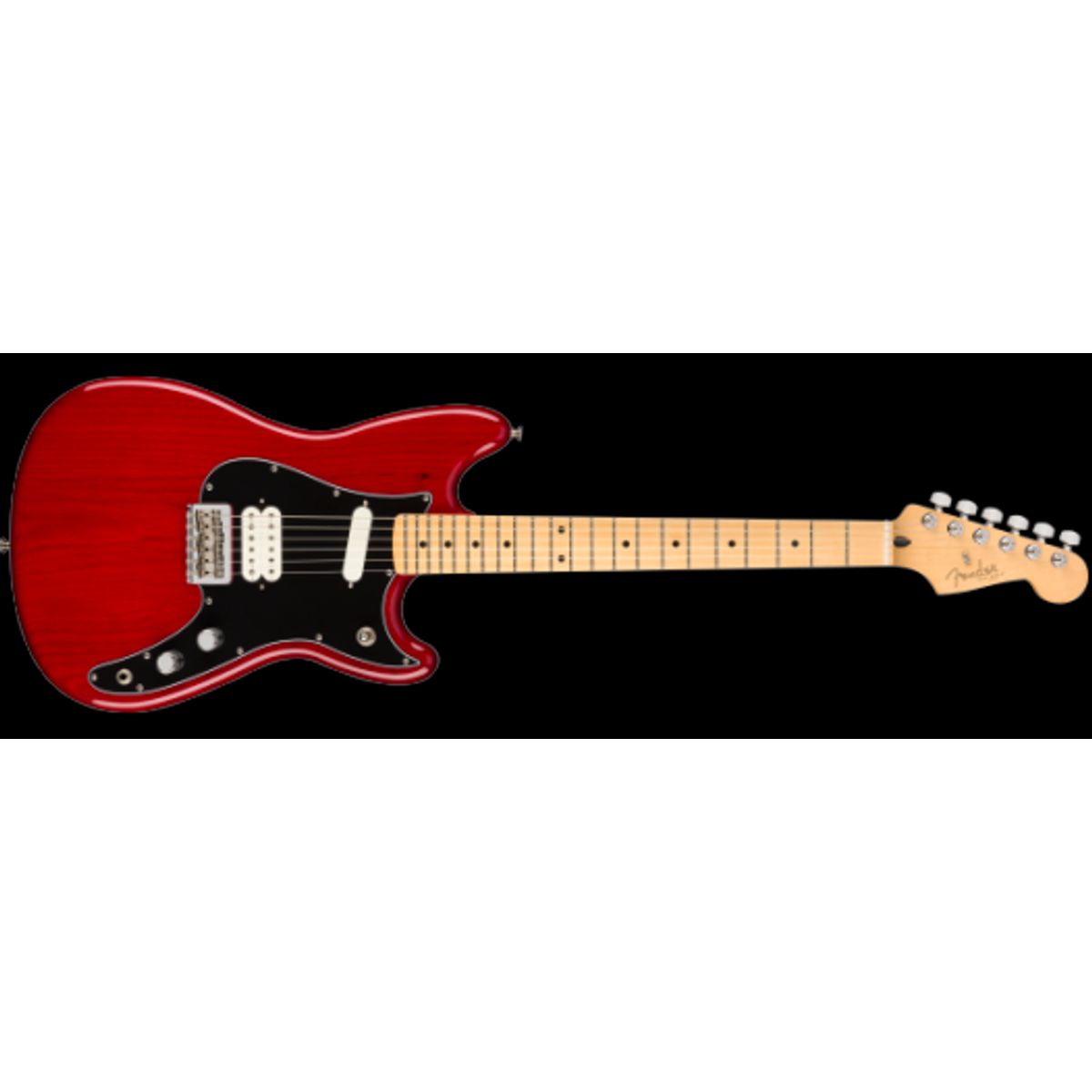 Fender Player Duo-Sonic El-guitar (Crimson Red Transparent)