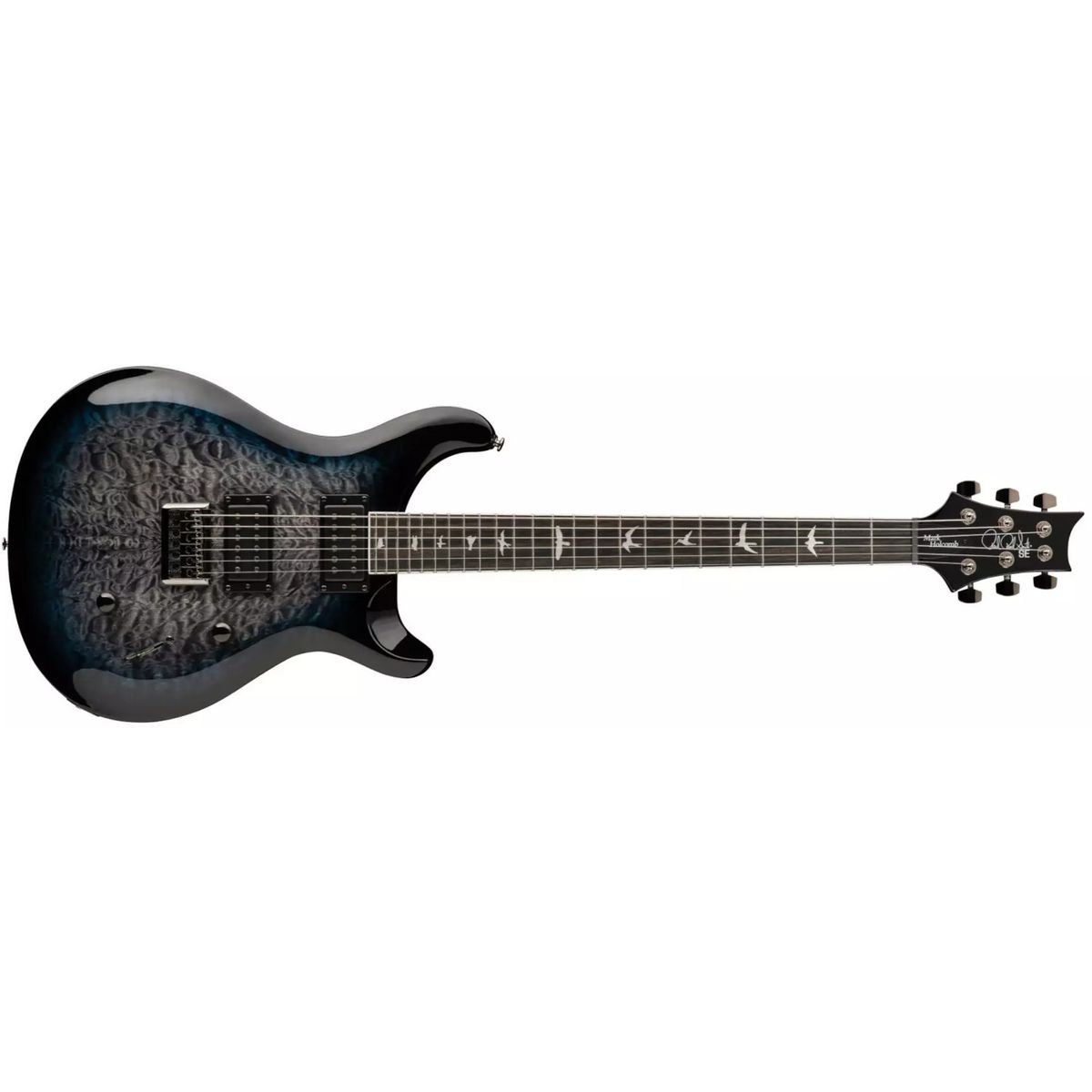 PRS SE Holcomb Elguitar (Holcomb Blue Burst)