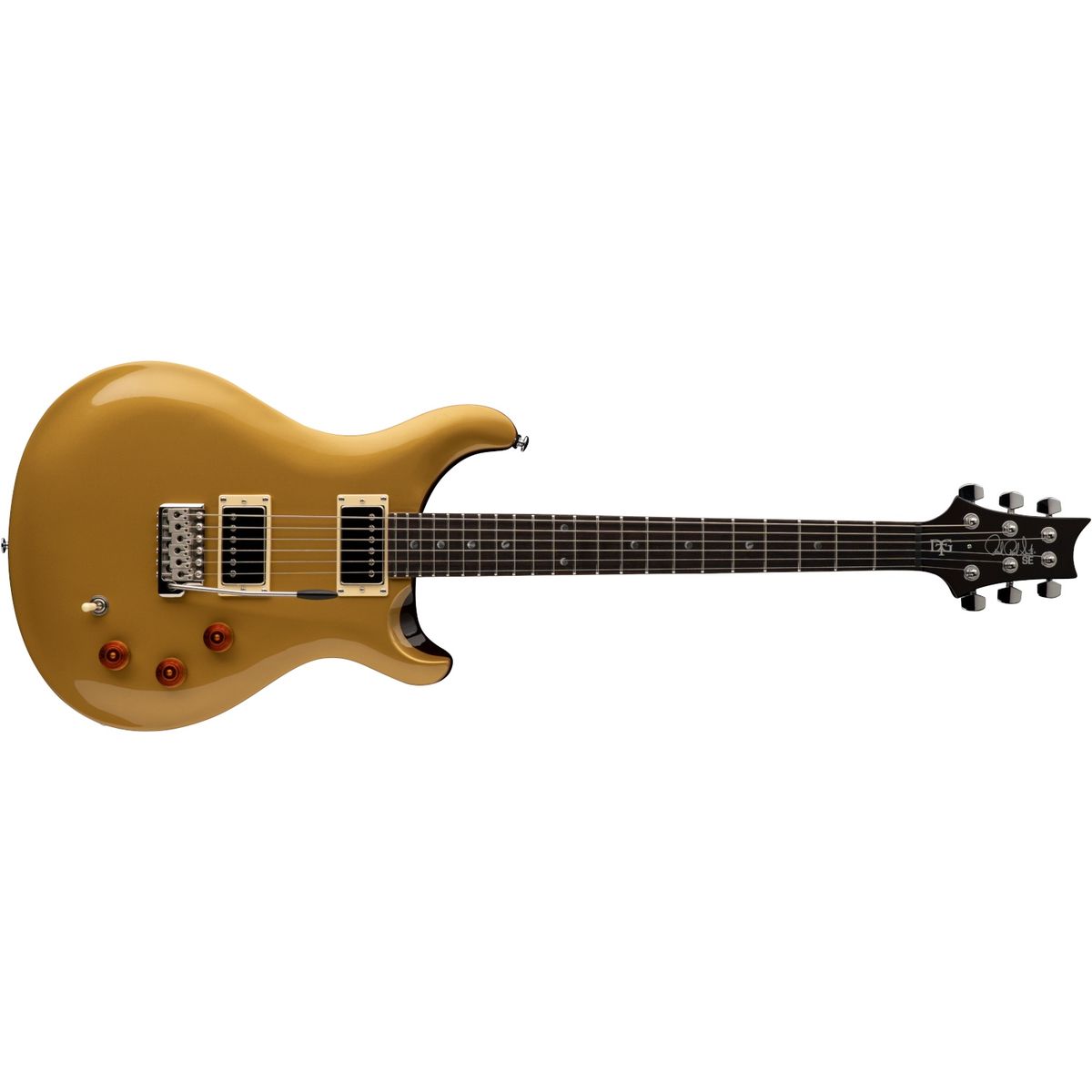 PRS SE DGT Dave Grissom El-guitar (Gold Top)