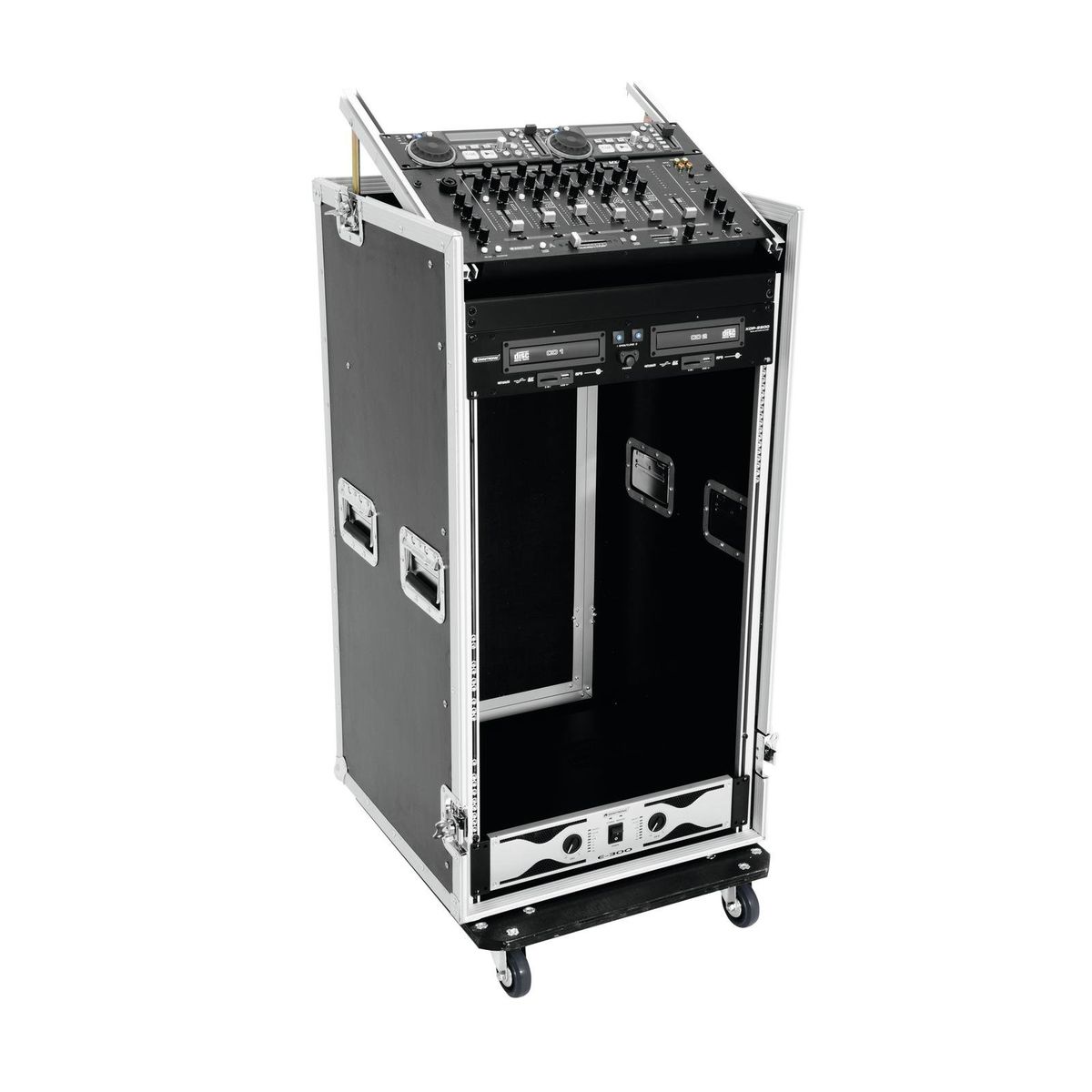 Roadinger Combo Case Pro 20U m. Hjul