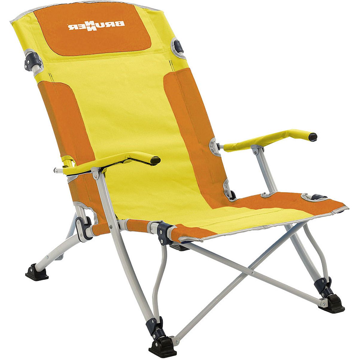 Brunner 'Bula XL' strandstol Bula XL - Gul/orange