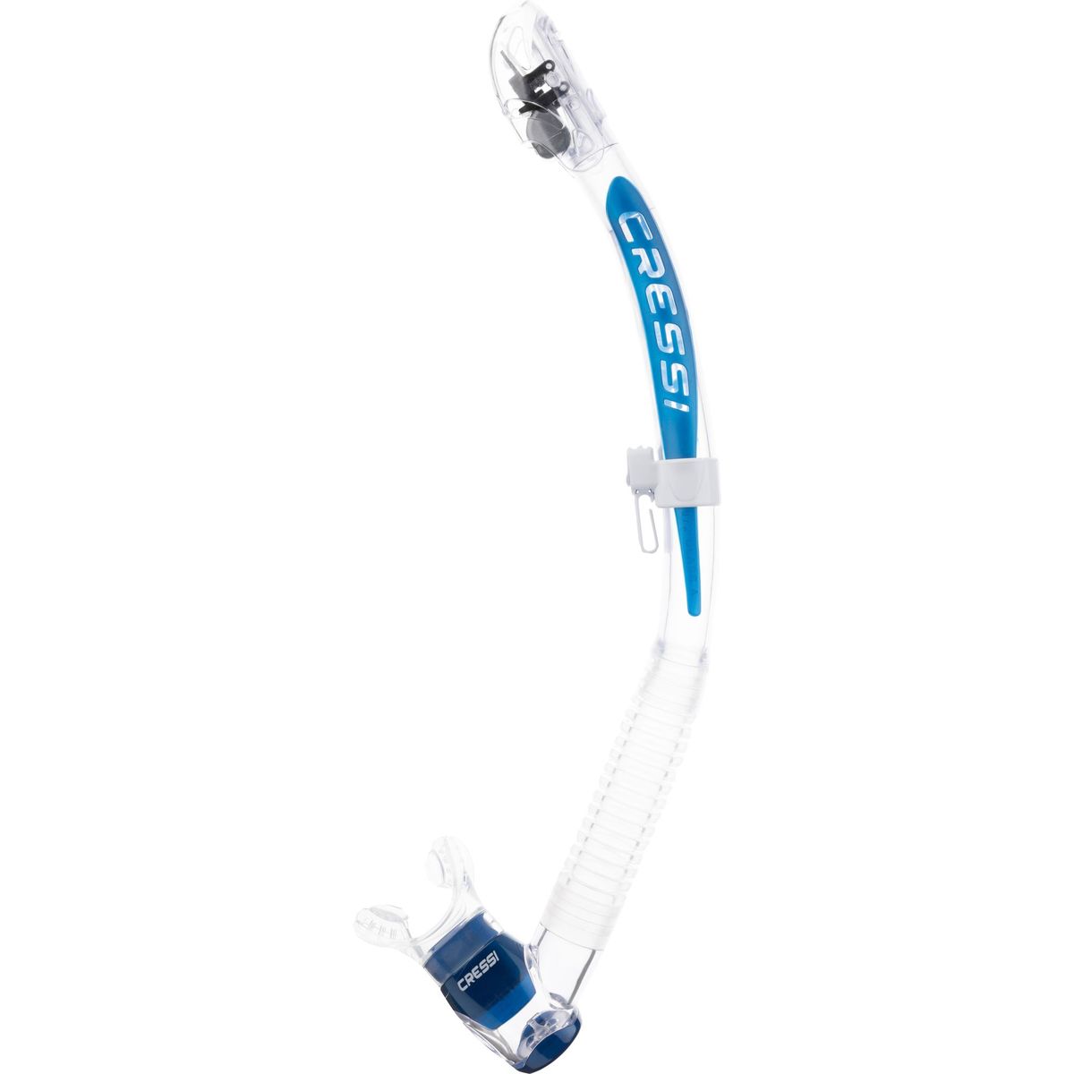 Itaca Ultra Dry Snorkel Clear/ Blue metal