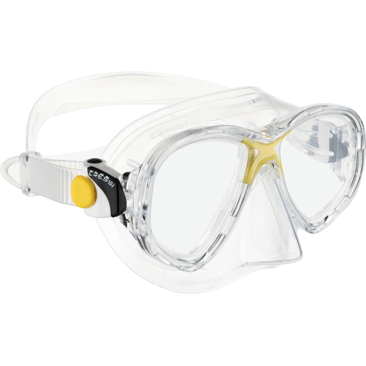 Marea junior dykkermaske Clear/Yellow