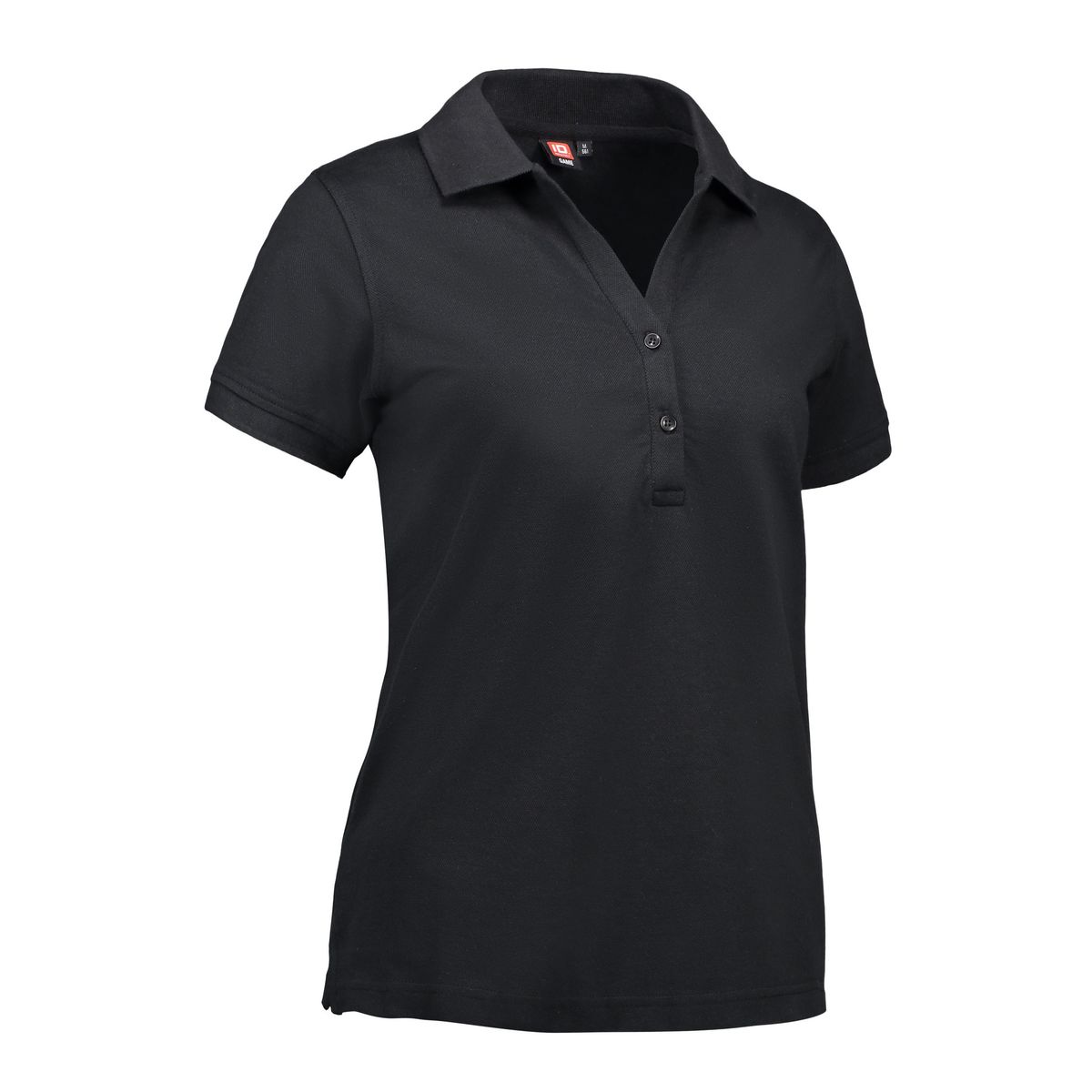 Polo t-shirt til damer i sort - 2XL