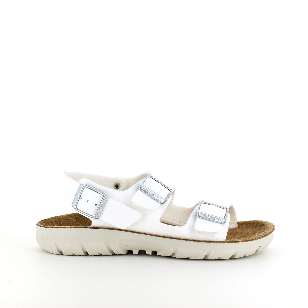 Hvid Kano sandal fra Birkenstock, skridhæmmende såler - 41