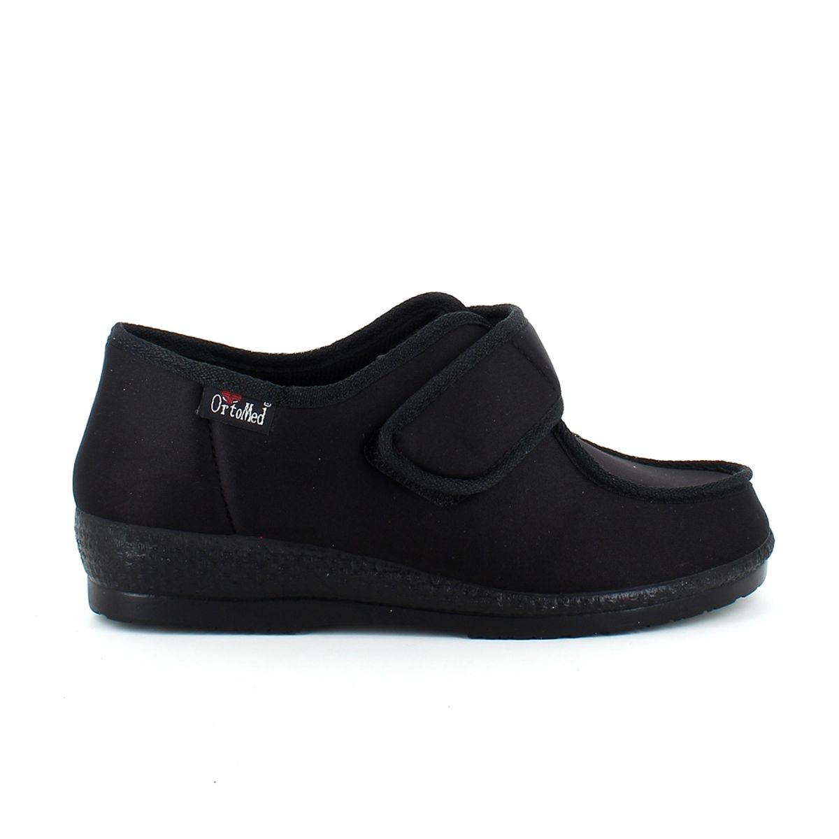 Bred sko med velcro og plads - 39