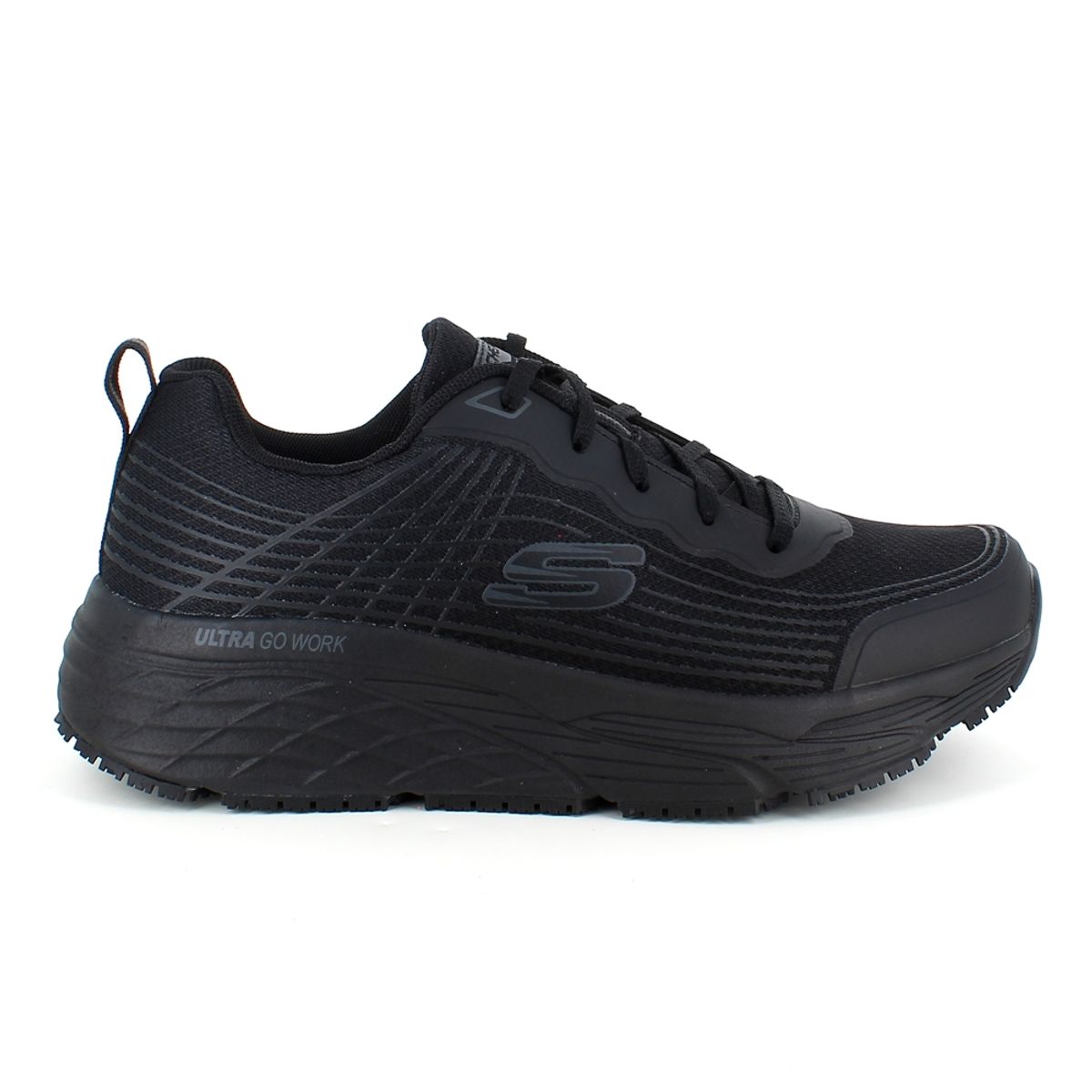 Herre Skechers Work med max cushioning såler - 47,5