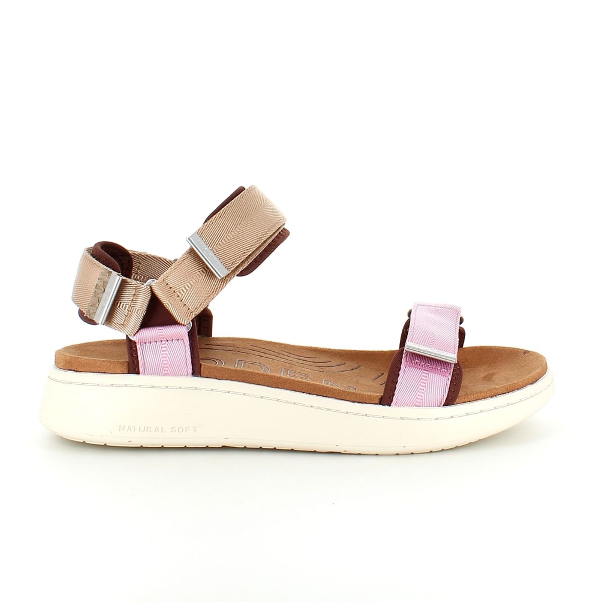 Smart sandal fra Woden i rosa farver - 38