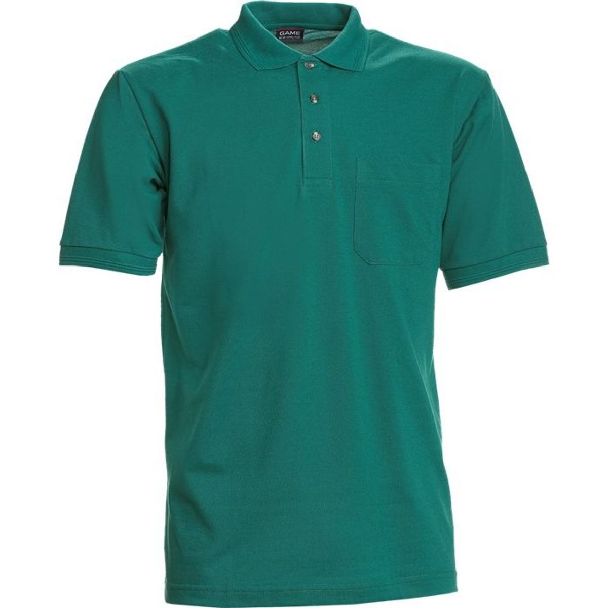 Nybo Grøn Herre Basic Polo Shirt, Slidstærk - 4XL