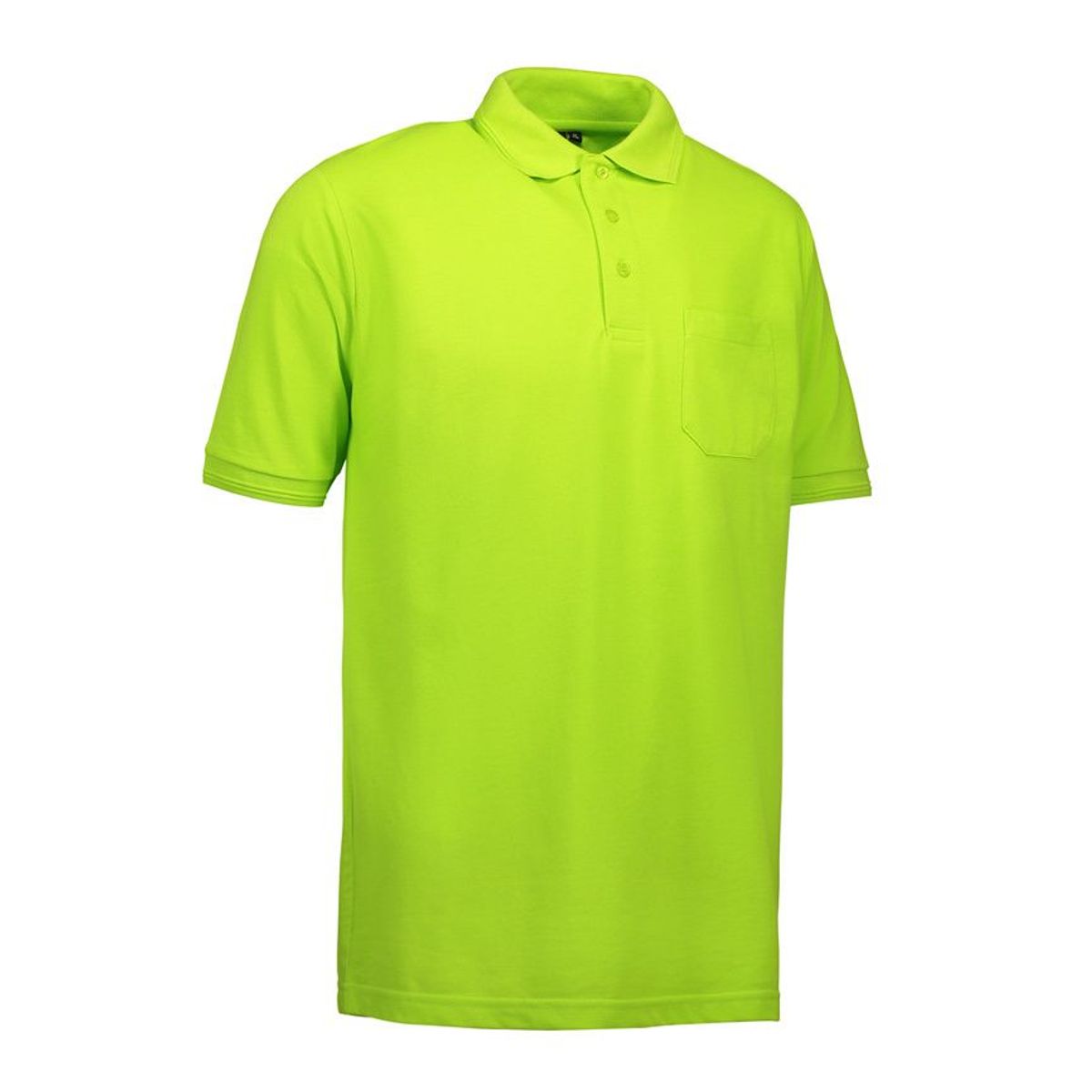 Nybo Lime Herre Prowear Poloshirt, Slidstærk, Brystlomme - 2XL